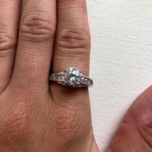 Cubic Zirconia Fashion Ring Size 7